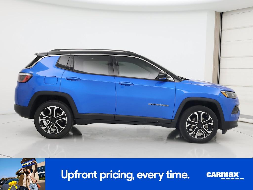 used 2022 Jeep Compass car, priced at $20,998