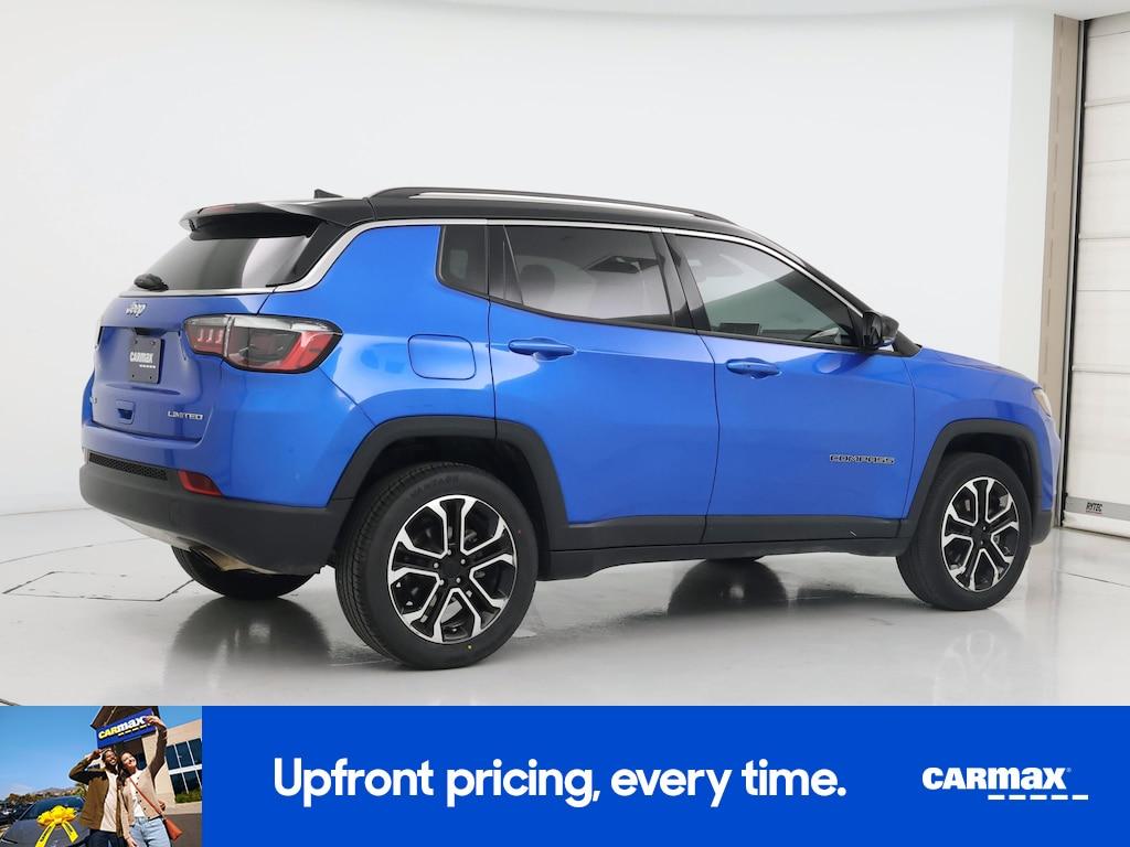 used 2022 Jeep Compass car, priced at $20,998