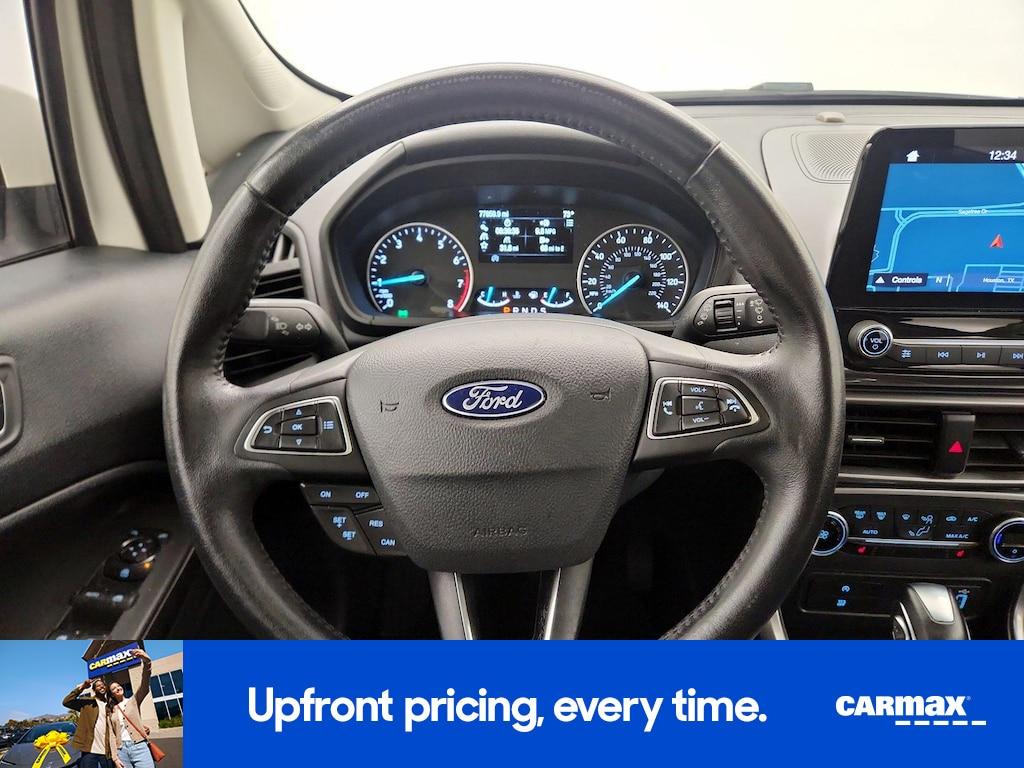 used 2018 Ford EcoSport car, priced at $13,998