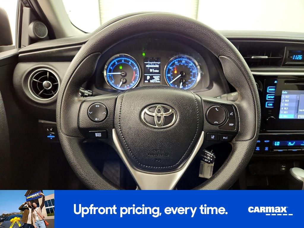 used 2017 Toyota Corolla car, priced at $16,998