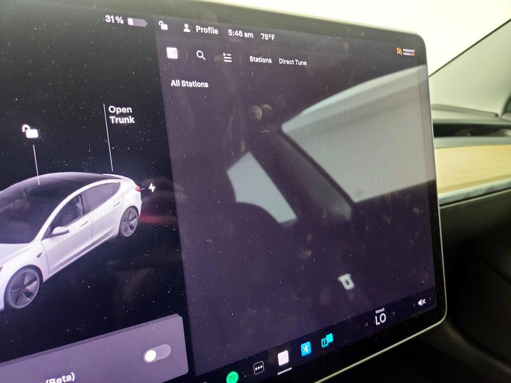 used 2022 Tesla Model 3 car, priced at $29,998