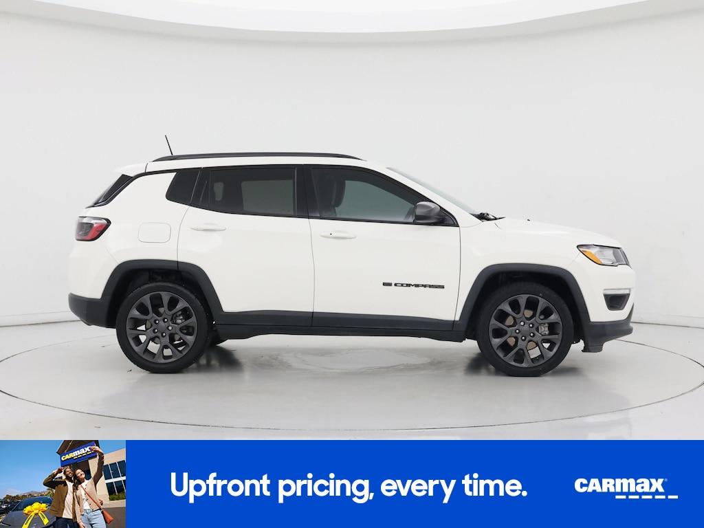 used 2021 Jeep Compass car, priced at $18,998