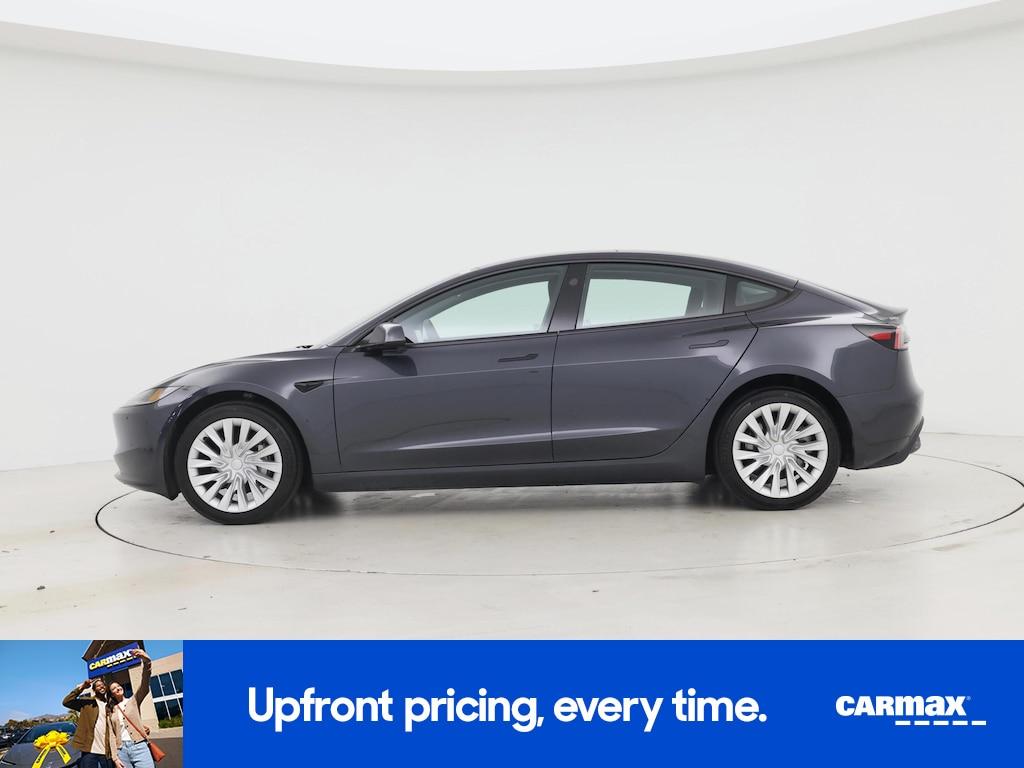 used 2025 Tesla Model 3 car, priced at $38,998