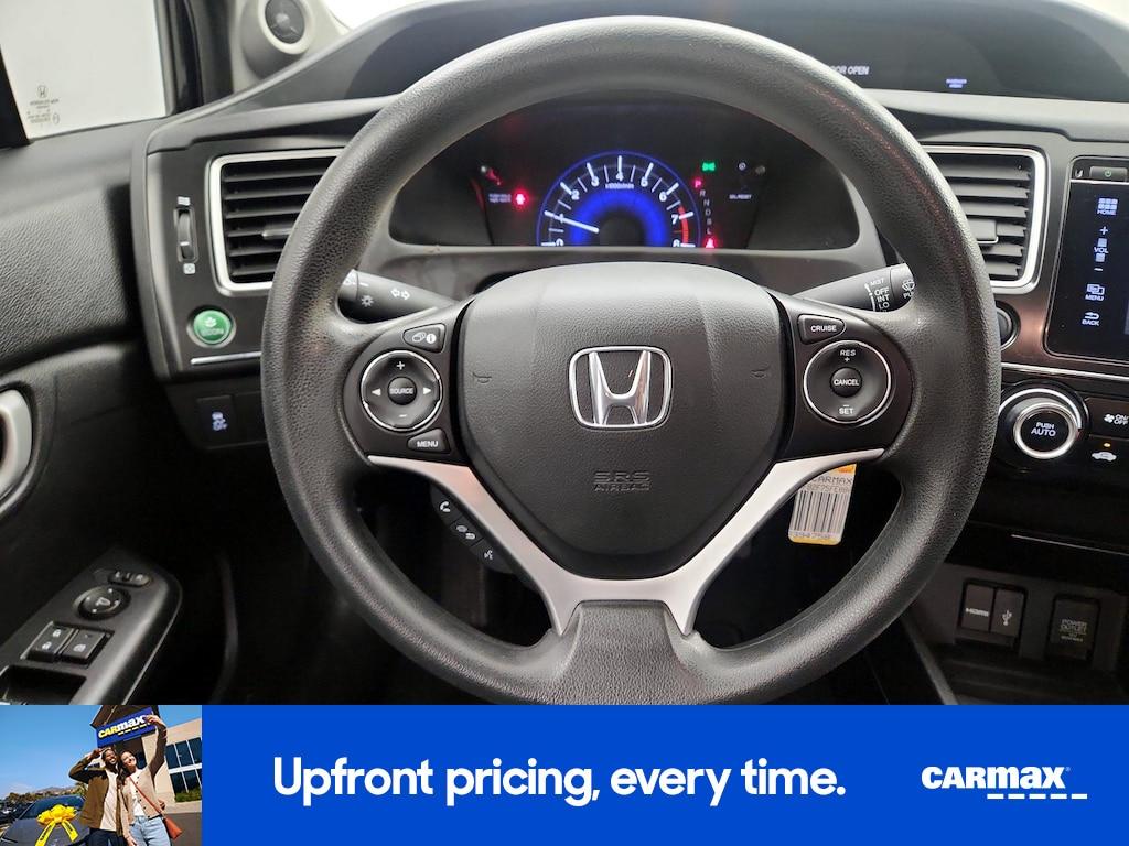 used 2015 Honda Civic car, priced at $14,998