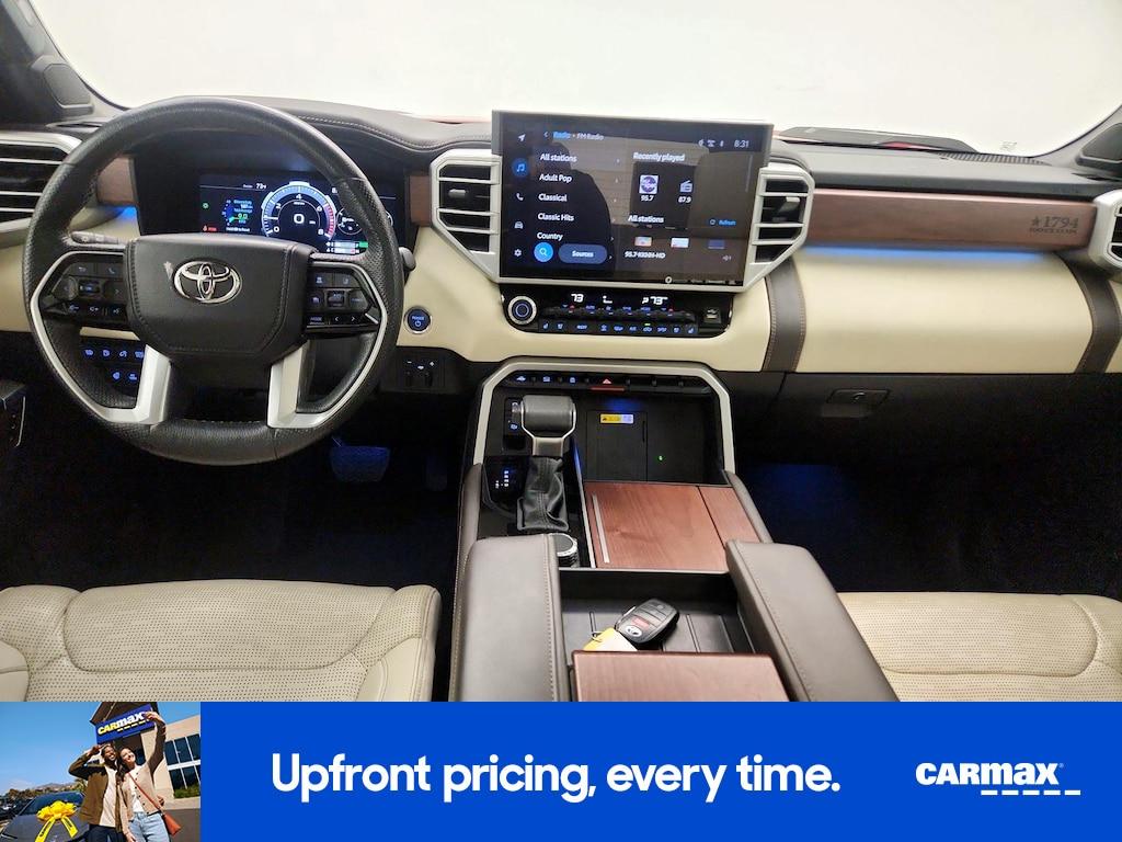 used 2024 Toyota Tundra Hybrid car, priced at $48,998