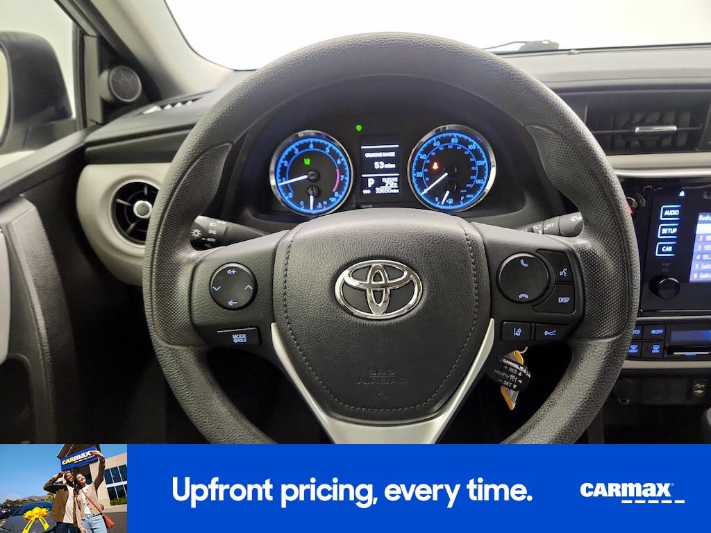 used 2017 Toyota Corolla car, priced at $19,998