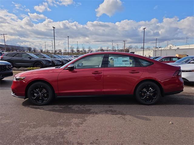 new 2025 Honda Accord car, priced at $30,757