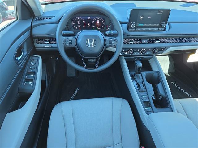 new 2025 Honda Accord car, priced at $30,757