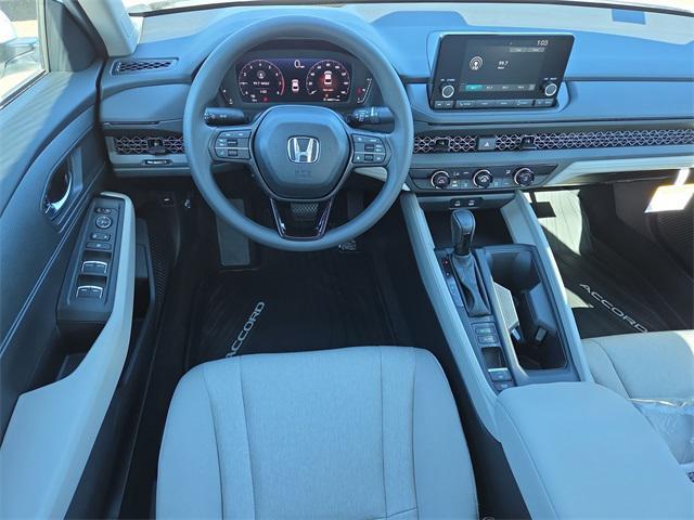 new 2025 Honda Accord car, priced at $28,740
