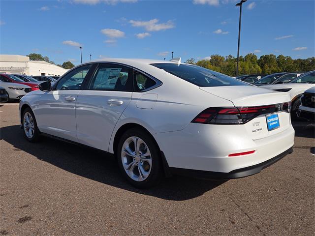 new 2025 Honda Accord car, priced at $28,740