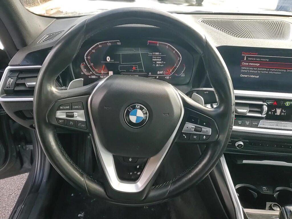 used 2019 BMW 330 car, priced at $16,241