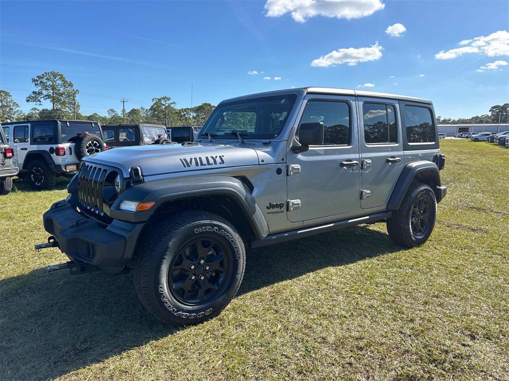 used 2020 Jeep Wrangler Unlimited car, priced at $27,555