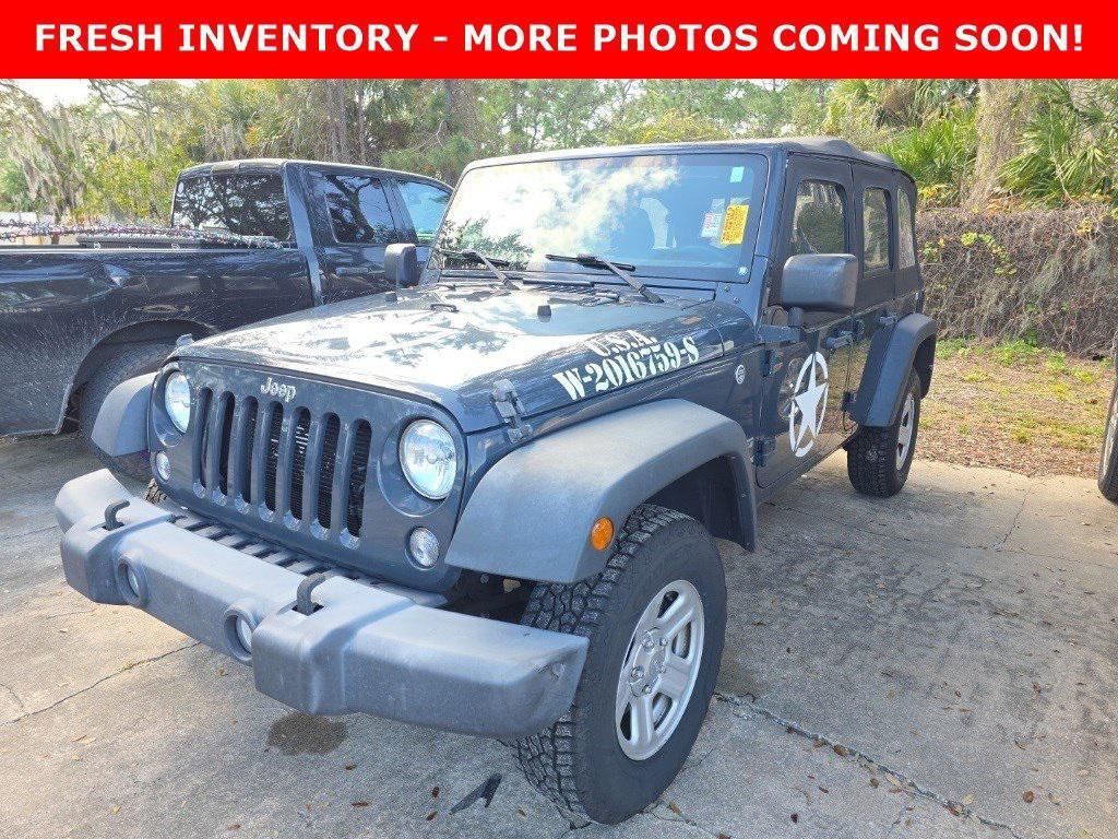 used 2018 Jeep Wrangler JK Unlimited car, priced at $21,555