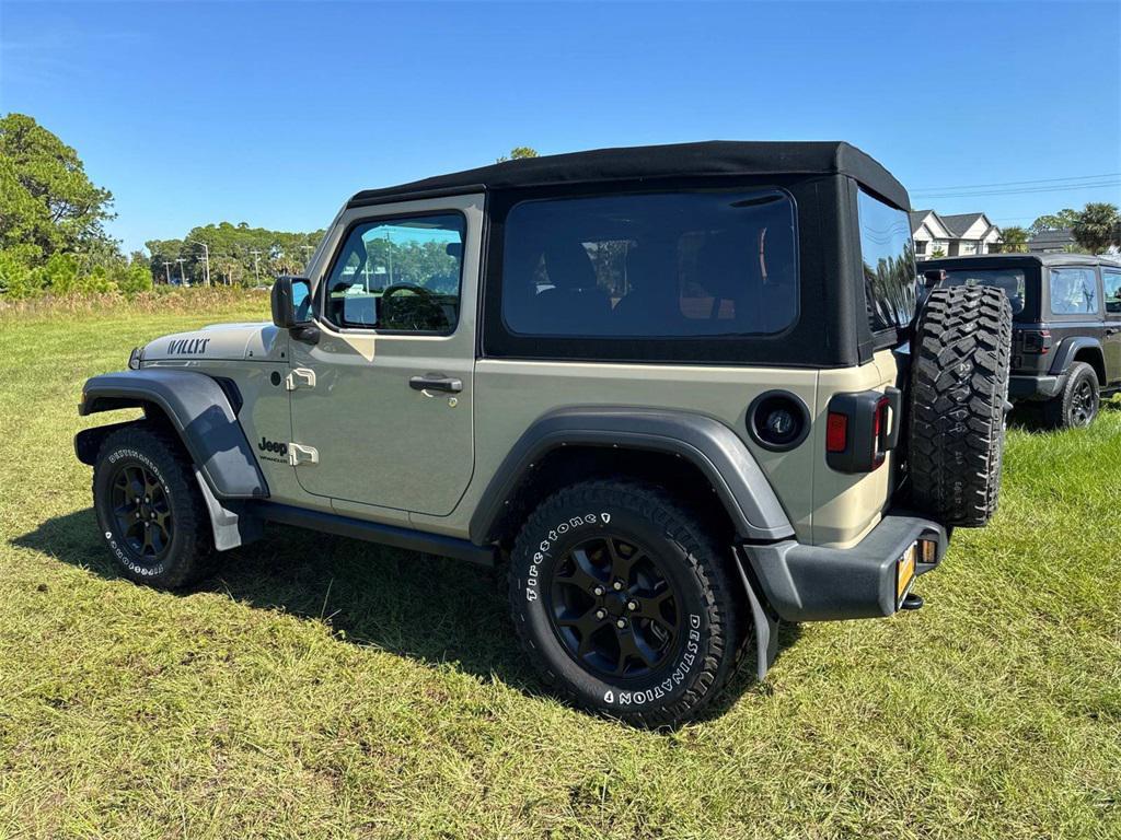 used 2022 Jeep Wrangler car, priced at $29,555