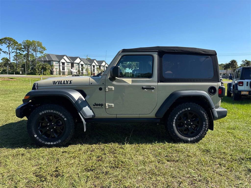 used 2022 Jeep Wrangler car, priced at $29,555