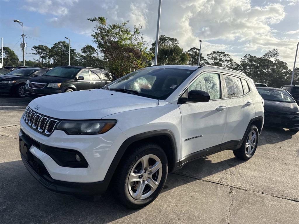 used 2024 Jeep Compass car, priced at $18,555