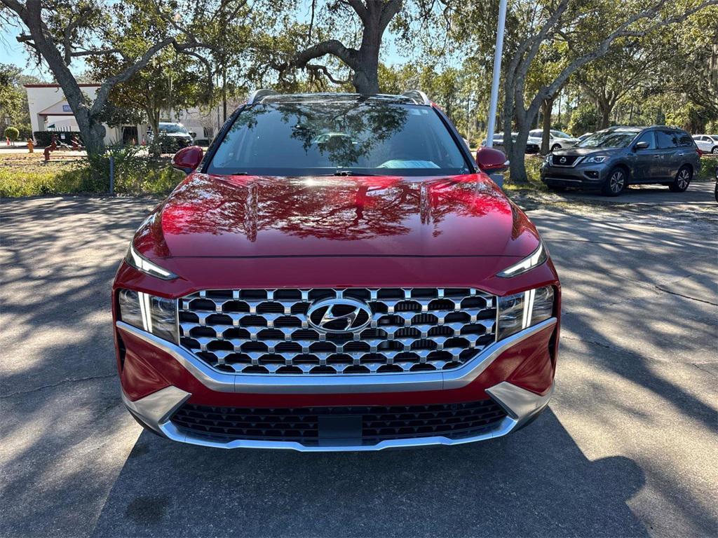 used 2021 Hyundai Santa Fe car, priced at $26,555