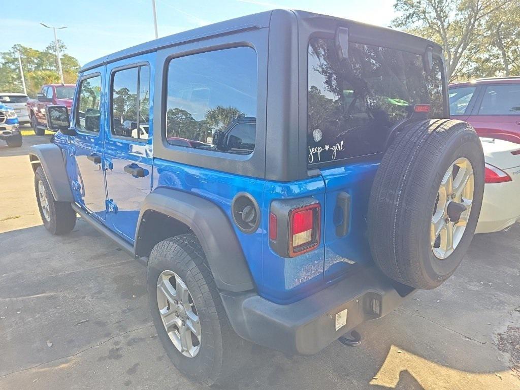 used 2021 Jeep Wrangler Unlimited car, priced at $26,444