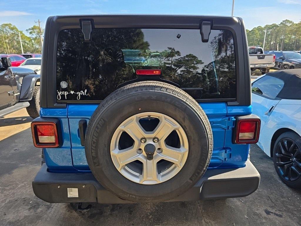 used 2021 Jeep Wrangler Unlimited car, priced at $26,444