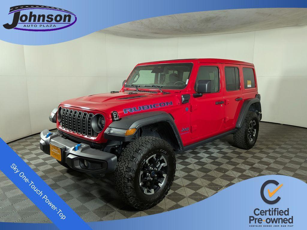 used 2025 Jeep Wrangler 4xe car, priced at $37,488