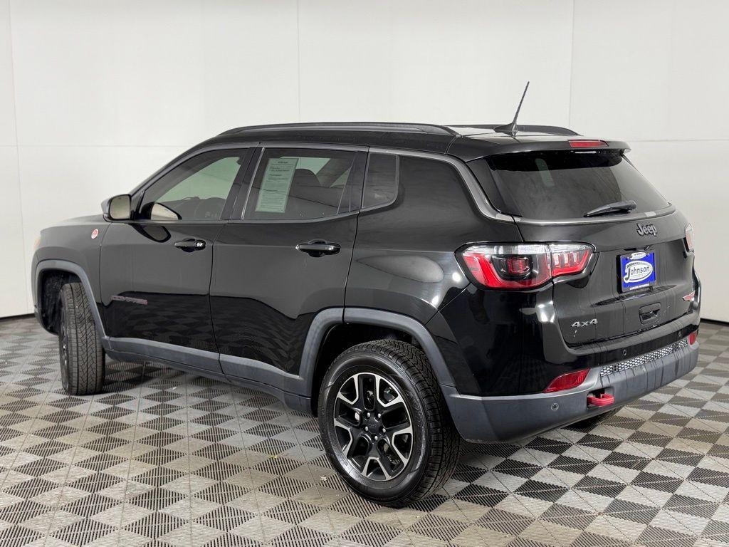 used 2021 Jeep Compass car, priced at $17,488