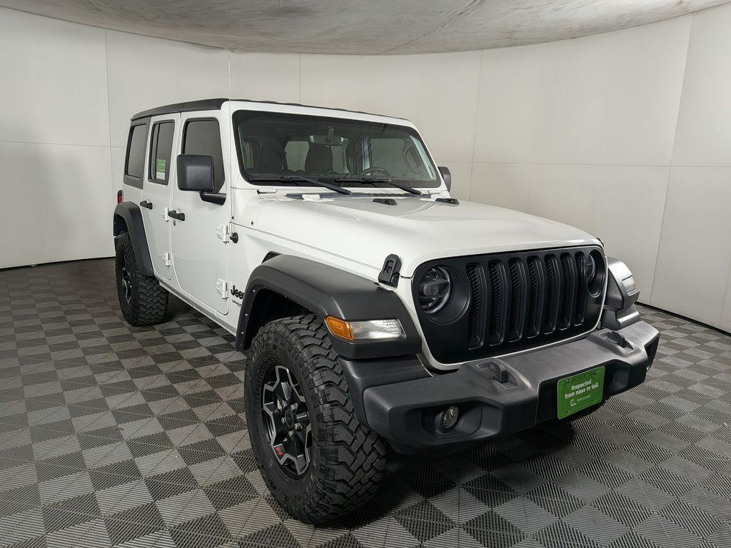 used 2022 Jeep Wrangler Unlimited car, priced at $31,488