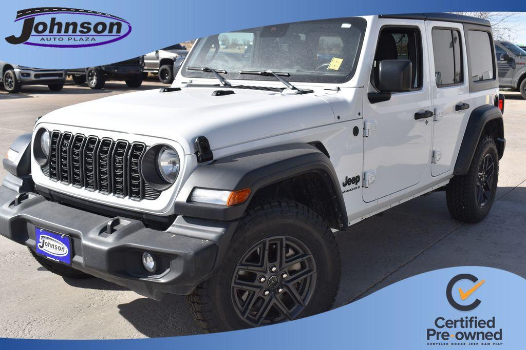 used 2024 Jeep Wrangler car, priced at $28,488