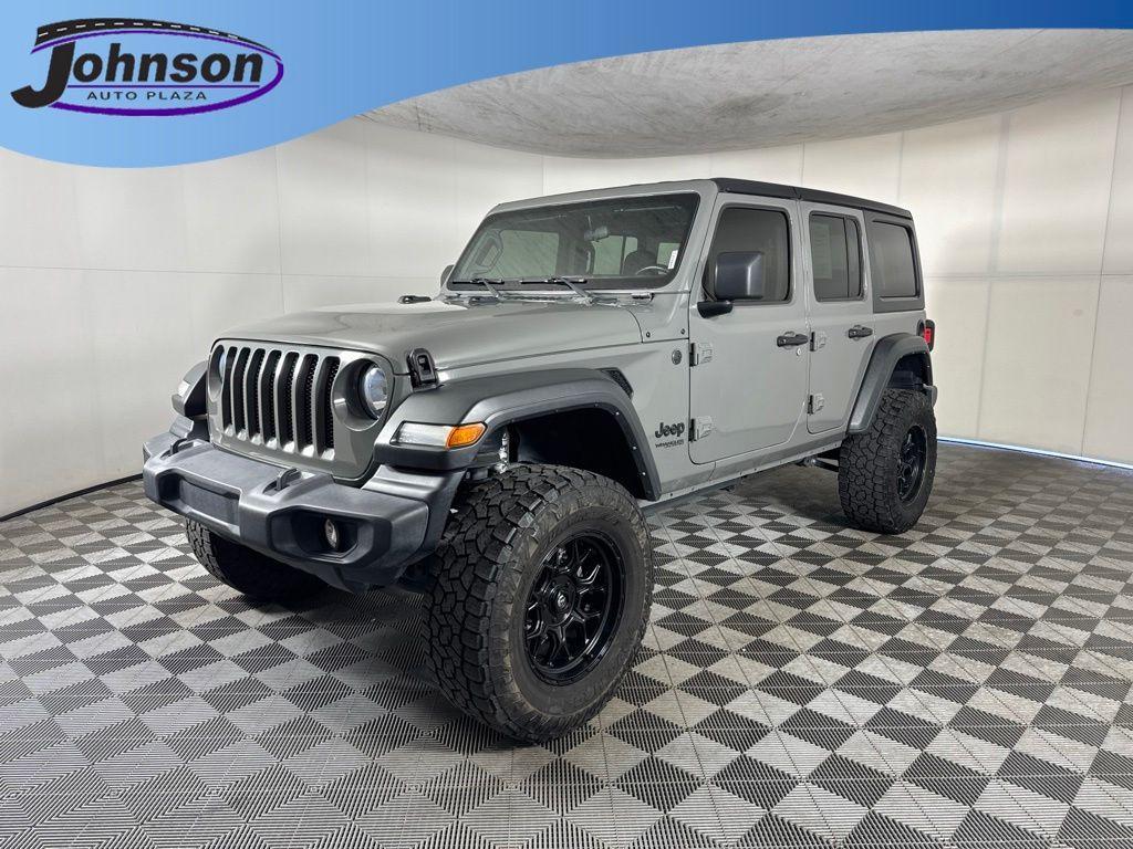 used 2022 Jeep Wrangler Unlimited car, priced at $29,988