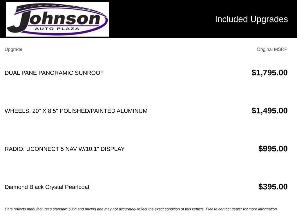used 2021 Jeep Grand Cherokee L car, priced at $27,013