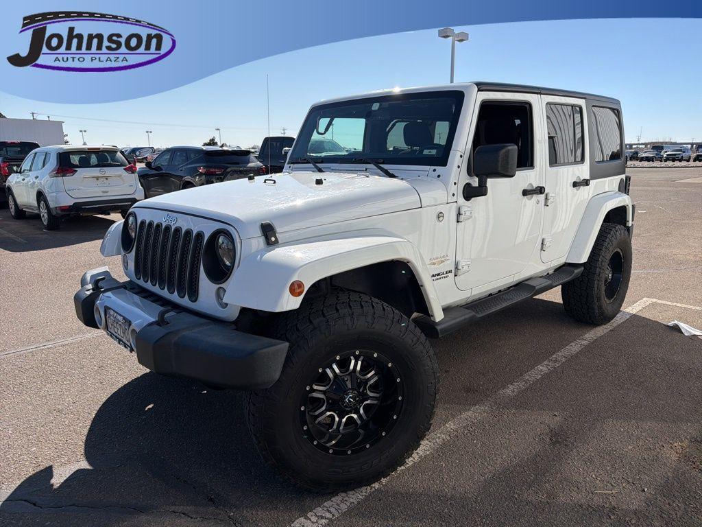 used 2014 Jeep Wrangler Unlimited car, priced at $17,488