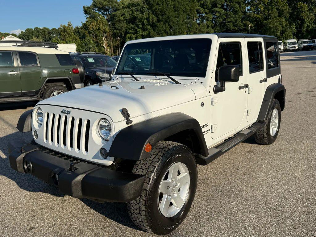 used 2016 Jeep Wrangler Unlimited car, priced at $17,499