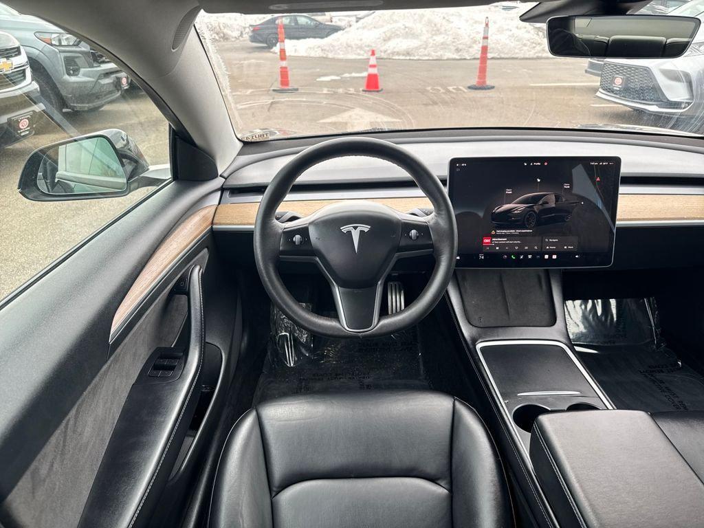 used 2022 Tesla Model 3 car, priced at $24,730