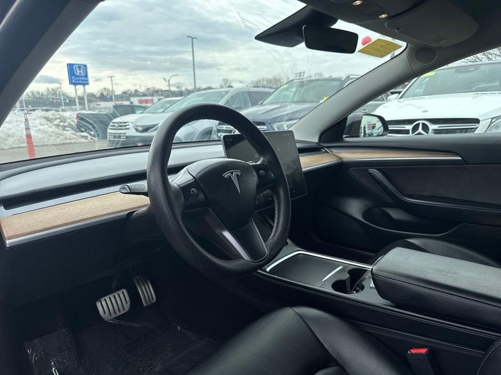 used 2022 Tesla Model 3 car, priced at $24,730