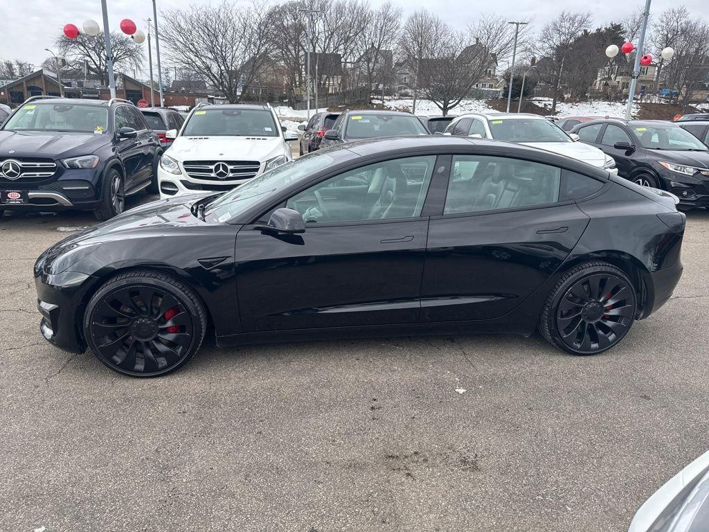 used 2022 Tesla Model 3 car, priced at $24,730