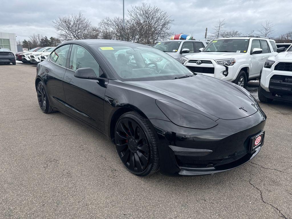 used 2022 Tesla Model 3 car, priced at $25,498