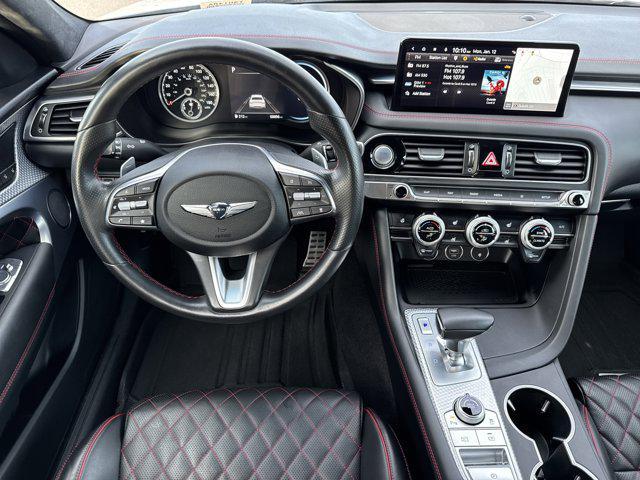 used 2022 Genesis G70 car, priced at $32,674