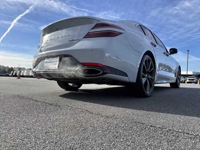 used 2022 Genesis G70 car, priced at $32,674