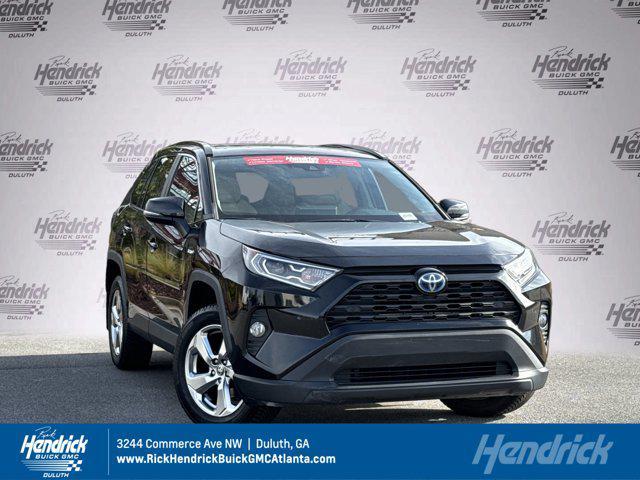 used 2021 Toyota RAV4 Hybrid car, priced at $23,895