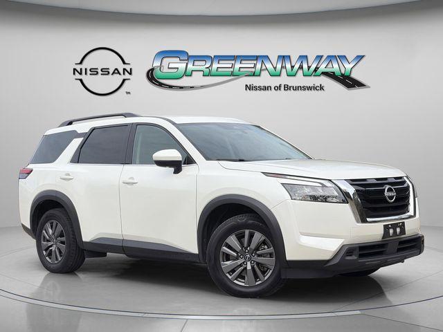 used 2024 Nissan Pathfinder car, priced at $26,740
