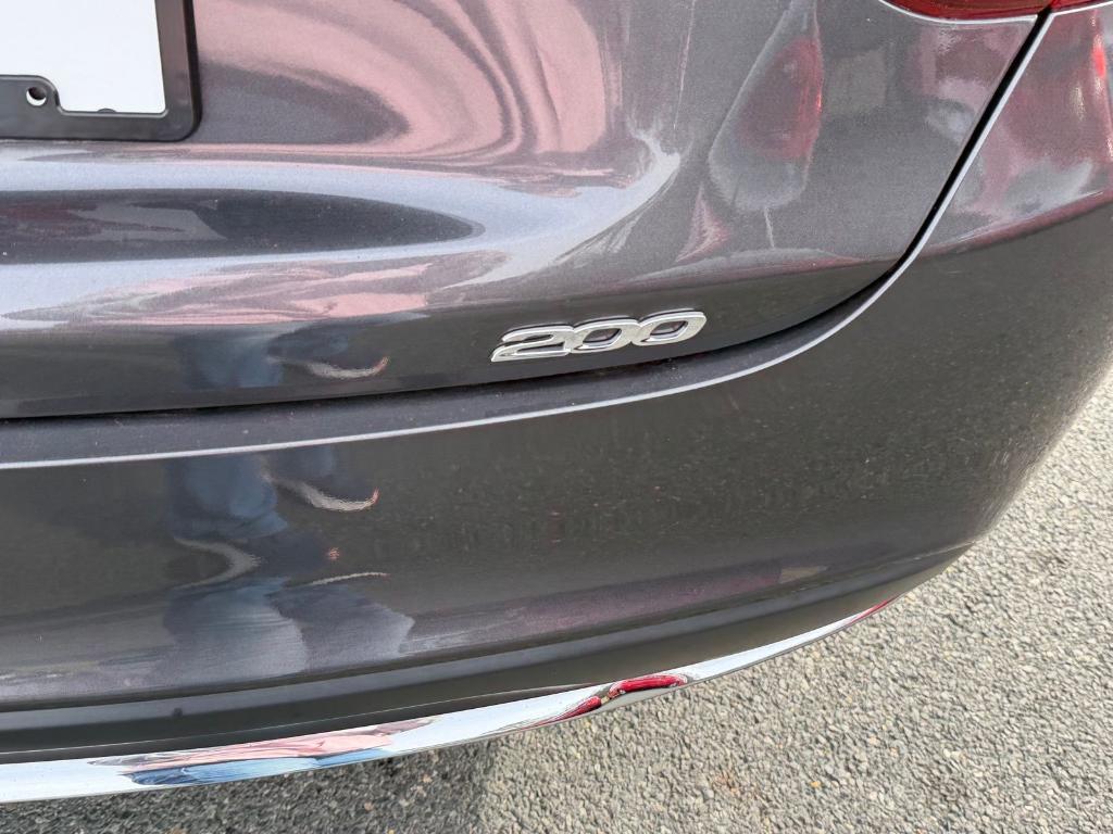 used 2017 Chrysler 200 car, priced at $12,995