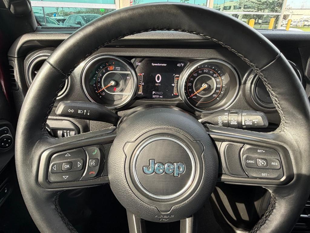 used 2021 Jeep Wrangler Unlimited car, priced at $31,495