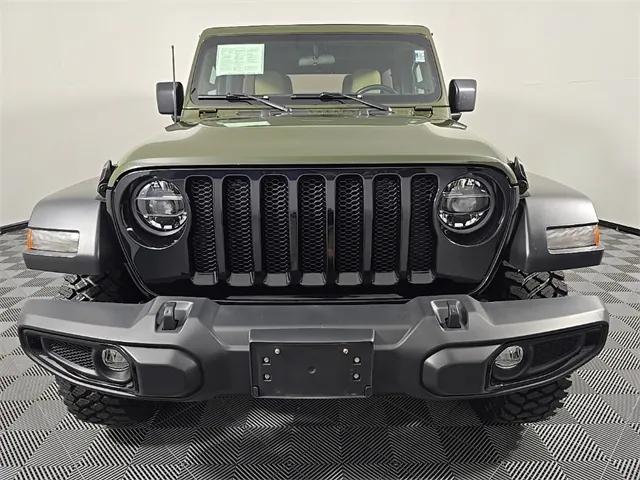 used 2021 Jeep Wrangler car, priced at $27,715