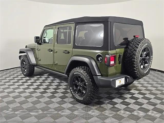 used 2021 Jeep Wrangler car, priced at $27,715