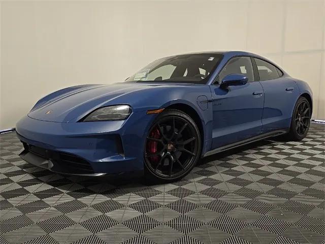 used 2025 Porsche Taycan car, priced at $158,255