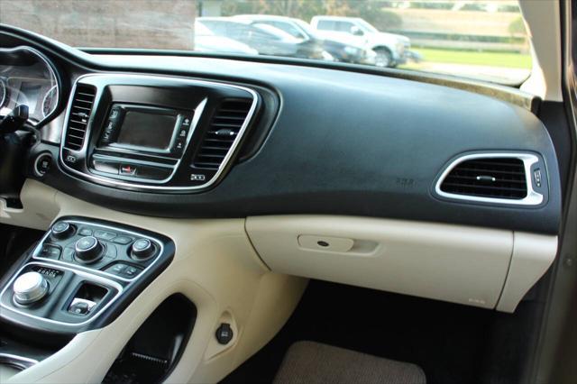 used 2016 Chrysler 200 car, priced at $7,899