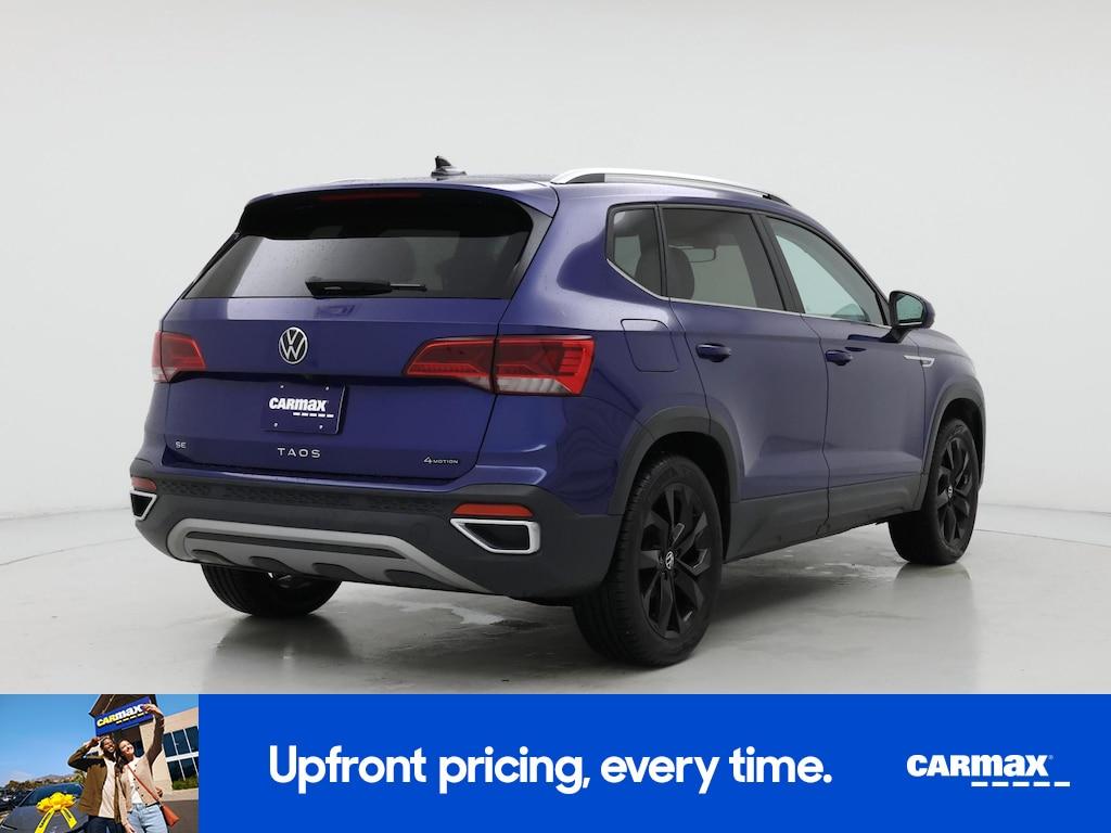 used 2023 Volkswagen Taos car, priced at $21,998