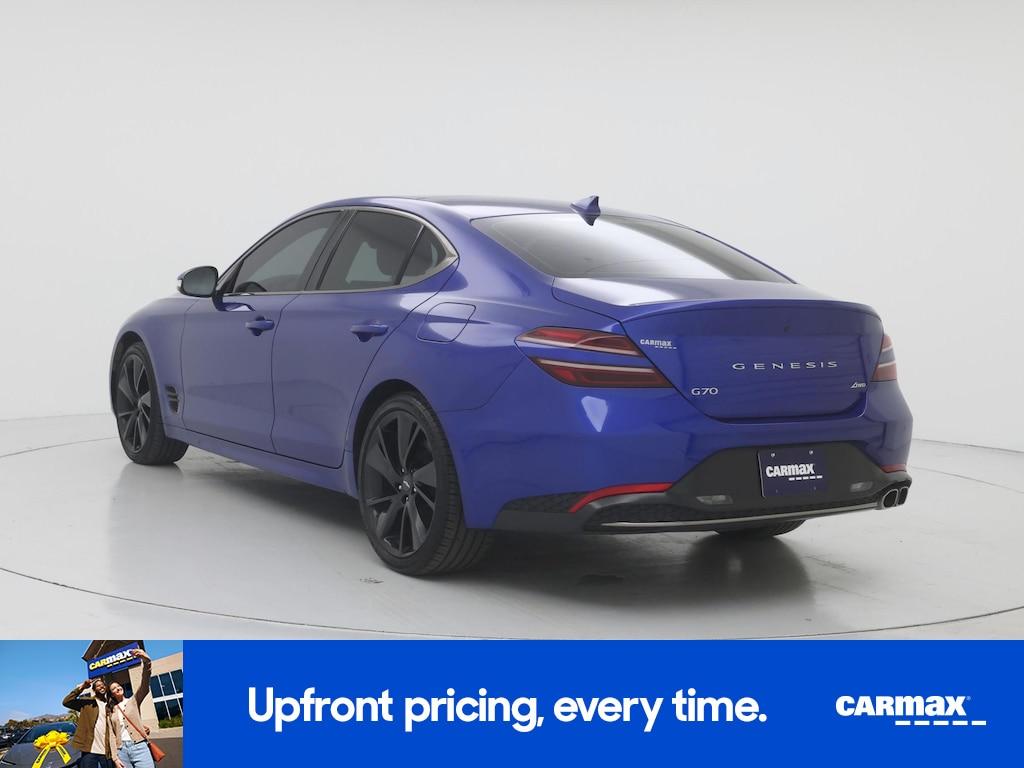 used 2023 Genesis G70 car, priced at $30,998