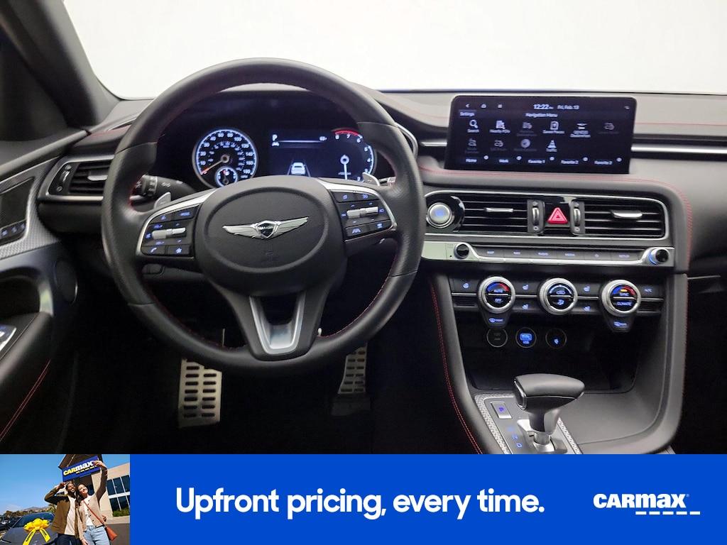 used 2023 Genesis G70 car, priced at $30,998