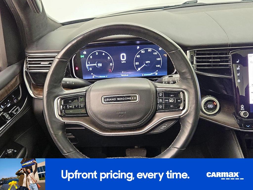 used 2022 Jeep Grand Wagoneer car, priced at $43,998