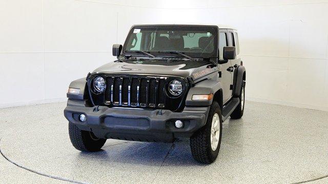used 2021 Jeep Wrangler Unlimited car, priced at $25,994